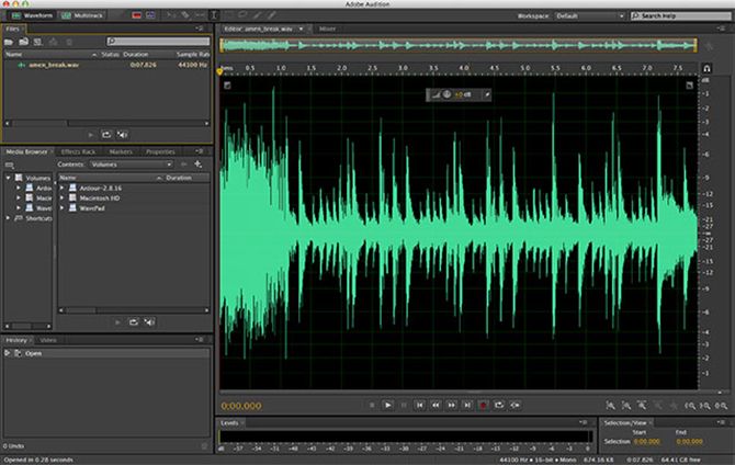 free audio editing software for mac os x
